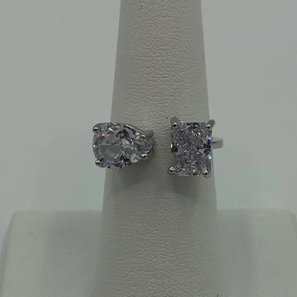 2ct Multi Stone Wrap Ring - Picture 7 of 11